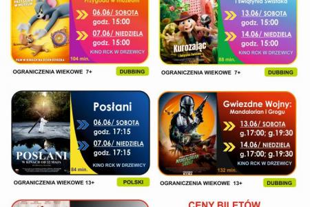 Repertuar kina na miesiąc czerwiec 2026