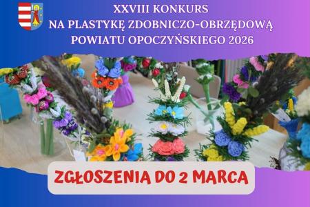 XXVIII Konkurs na plastykę zdobniczo-obrzędową powiatu opoczyńskiego