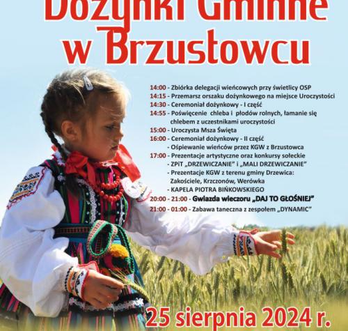 Dożynki Gminne w Brzustowcu 2024