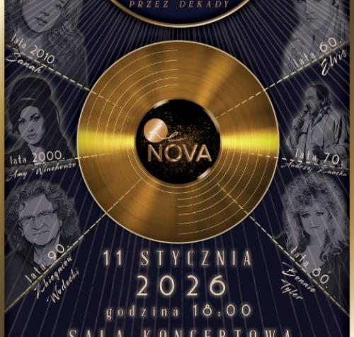 Koncert pt: "Wielcy wspaniali - muzyczna podróż przez dekady"