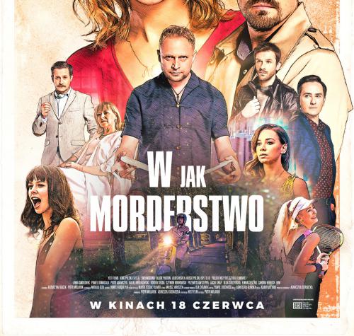 Plakat filmu W jak morderstwo. 