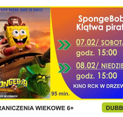 po lewej stronie plakat filmowy, po prawej terminy seansów