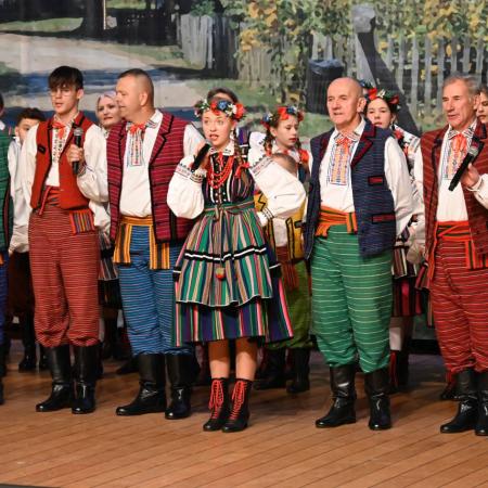 ZPiT Drzewiczanie w trakcie występu.