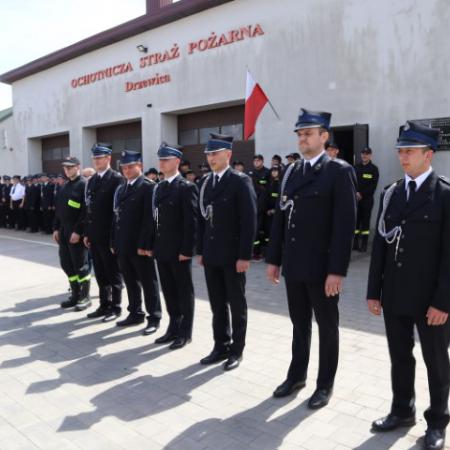 Strażacy podczas obchodów 3 maja i Dnia Strażaka