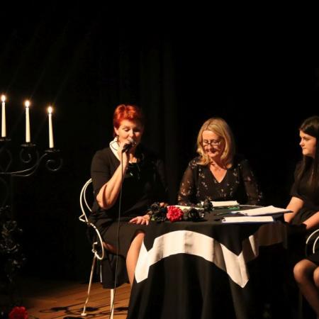 Prowadzące koncert NUTĄ ZAPISANI.