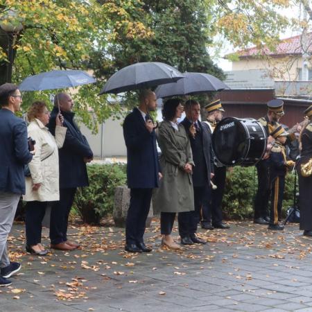 Przedstawiciele samorządu gminy Drzewica.