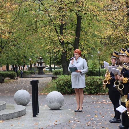 Przemówienie Aliny Szymańskiej podczas 80 rocznicy pacyfikacji.